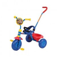 TRICICLO C/CINTURÓN, GUÍA Y CANASTO BOY PAW PATROL INFANTI TOYS
