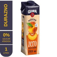 Bebida de Durazno GLORIA Sabor a Durazno Tetrapack 1L