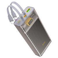 POWER BANK DE CARGA SUPER RAPIDA HOCO J104A CARGADOR PORTATIL DE 20000 MAH
