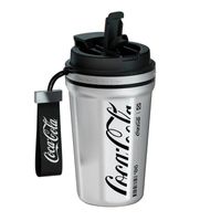 Termo GERM Rombo Coca Cola Plata 550ml Acero Inoxidable