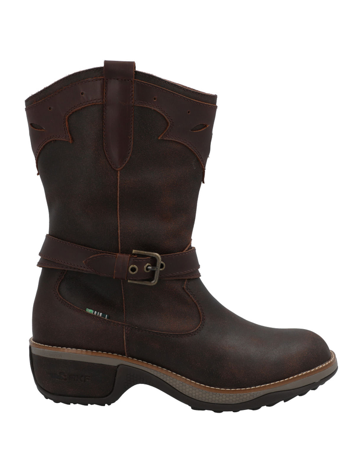 Bota Para Mujer Cuero Nia Marrón Rockford