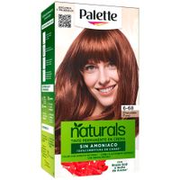 Tinte para Cabello sin Amoníaco PALETTE NATURALS Chocolate Claro 6.68 Caja 1un