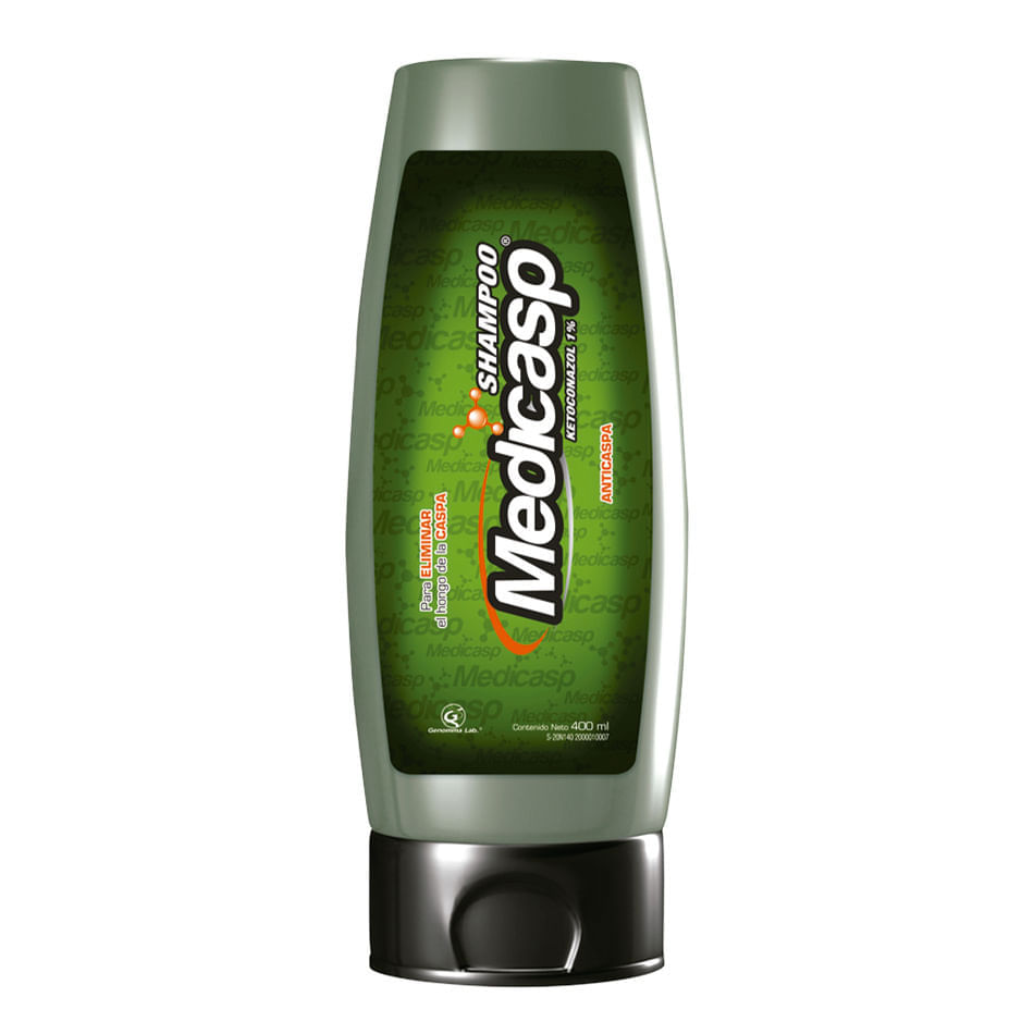 Shampoo Anti-caspa MEDICASP 1% Frasco 400ml
