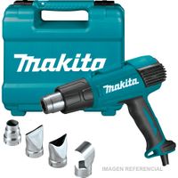 Pistola de Calor Eléctrica Makita 2000W 50º-600º Pantalla Digital HG6530VK