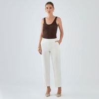 Pantalón Mujer Boton Malabar