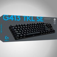 Teclado Gamer Logitech G413 TKL SE Led White Mecánico Táctil