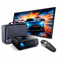 Proyector Smart SD550 Enfoque Automático + Ecran 120 Pulgadas + Puntero Láser + Bolso de Transporte