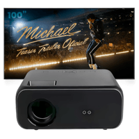 Proyector Smart Owlenz SD550 Enfoque Manual + Ecran 100 Pulgadas Gris