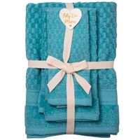 Set DECO HOME x3 Toalla Beauty