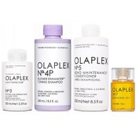 Olaplex N°3 + N°4P + N°5 + N°7 Tratamiento Cabello Rubio
