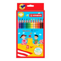 Colores Stabilo Trio grueso 12 und