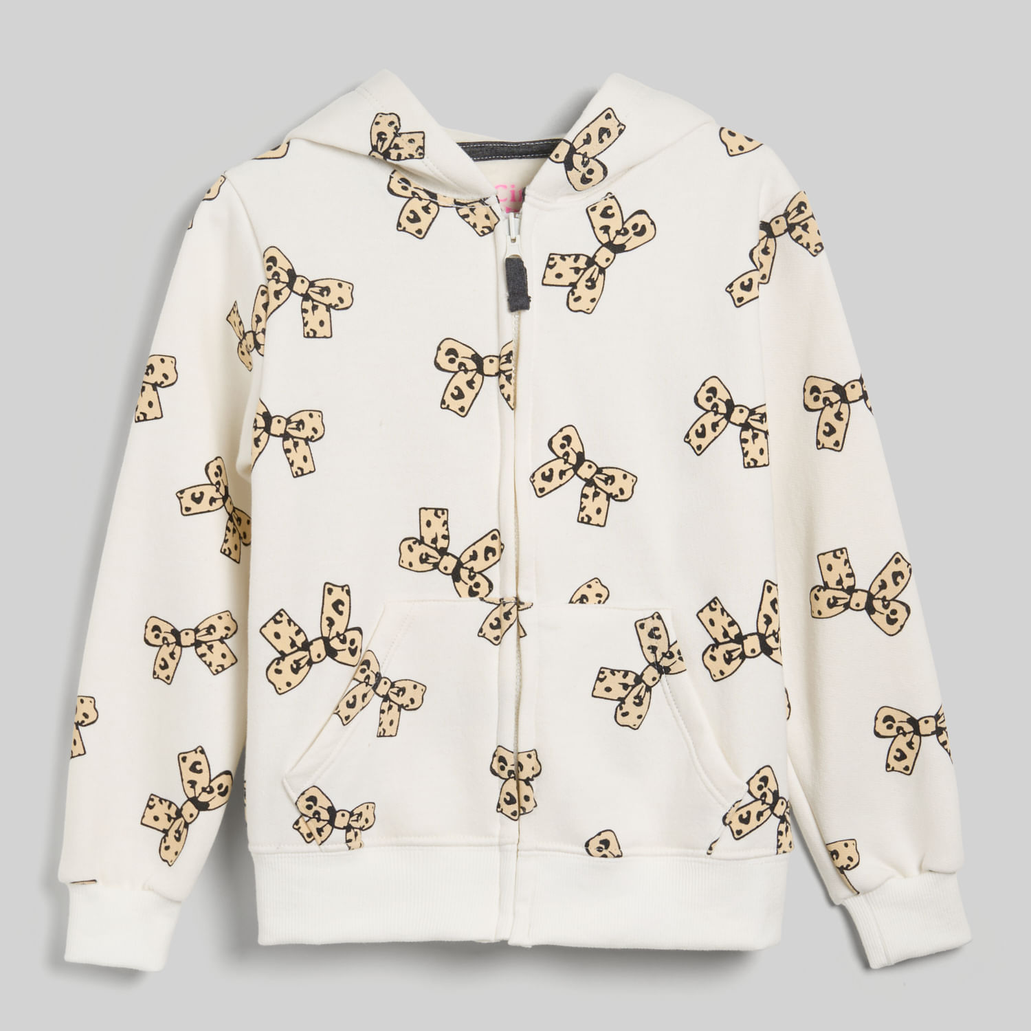 Polera Para Niña Zip Full Print Circus