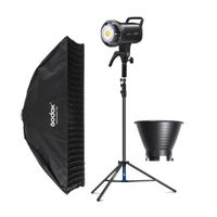 Combo Luz Continua Godox SL100D + Parante + Softbox FW35160