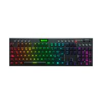 Teclado mecánico gamer Redragon Horus TKL K621, inalámbrico, RGB, switch Red lineal, layout español