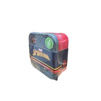 Taper Hermetico Disney Con Cubiertos Spiderman Rojo 850 Ml
