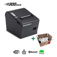 Impresora ticketera termica 80mm 300MMxS BLUETOOTH ETHERNET USB BIENEX