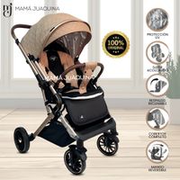 Coche Maleta con Mango Reversible «RYDINK» Beige