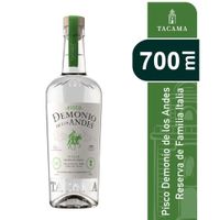 Pisco DEMONIO DE LOS ANDES Familia Italia Botella 700ml