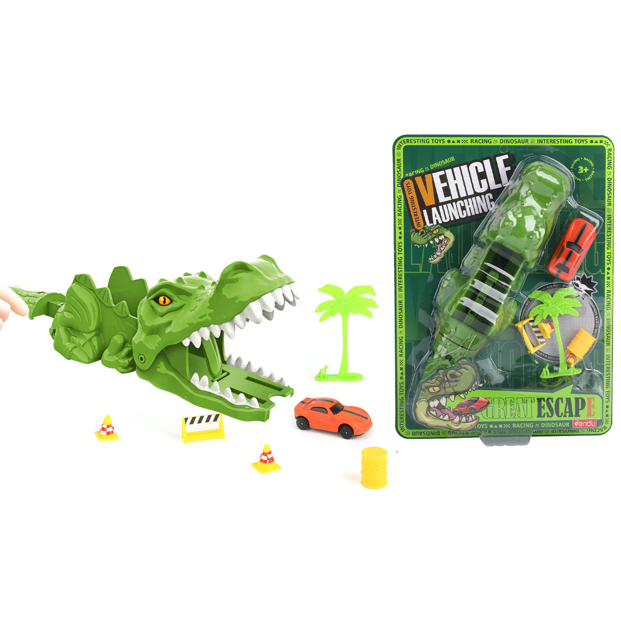 Coche pista dinosaurio HUAYUAN modelo 8844