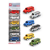 Set de coches metálicos x6 HUAYUAN 123-15K