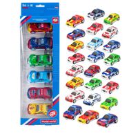 Set de coches x6 HUAYUAN modelo 399-556