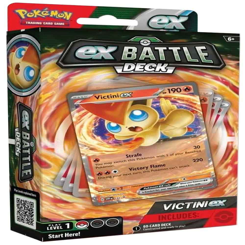 Mazo de Batalla Victini y Miraidon EX POKEMON