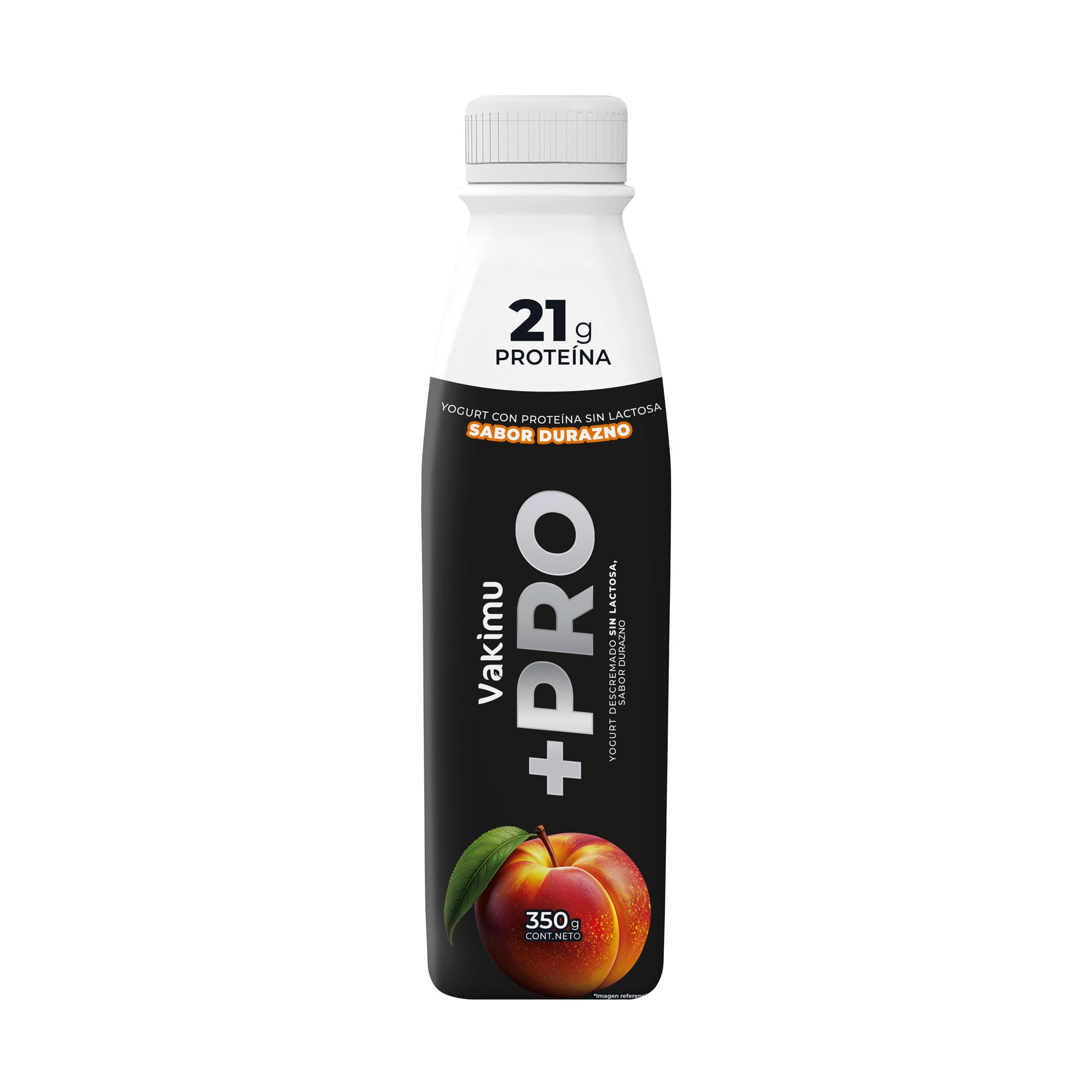 Yogurt Bebible VAKIMU +Pro Durazno Botella 350g