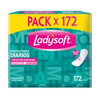 Protectores Diarios LADYSOFT Protección Respirable Paquete 172un