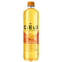 Agua con Gas CIELO Gasificada Sabor a Naranja Botella 600ml