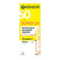Bloqueador Facial GARNIER Súper UV Color Claro F50 Frasco 40g