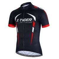 Jersey Maillot Ciclismo X-TIGER 02201 Cortaviento Proteccion UV