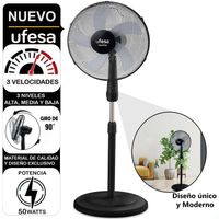 Ventilador de pedestal Ufesa  16 50W Seattle