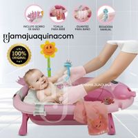 Bañera Portátil para Bebé «BERKEN» Rosa