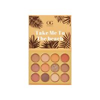 Paleta de Sombras Profesional ""TAKE ME TO THE BEACH"" 12 Tonos OG