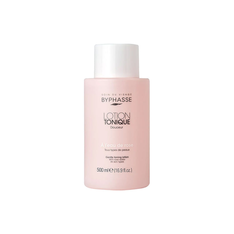 Tónico de Agua de Rosa (Todo tipo de piel) 500ml BYPHASSE