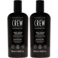 Dúo Shampoo para Cabello Con Canas Gray Shampoo American Crew Men
