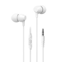 Audífono EP47 HandsFree 3.5mm de 1.2m Blanco