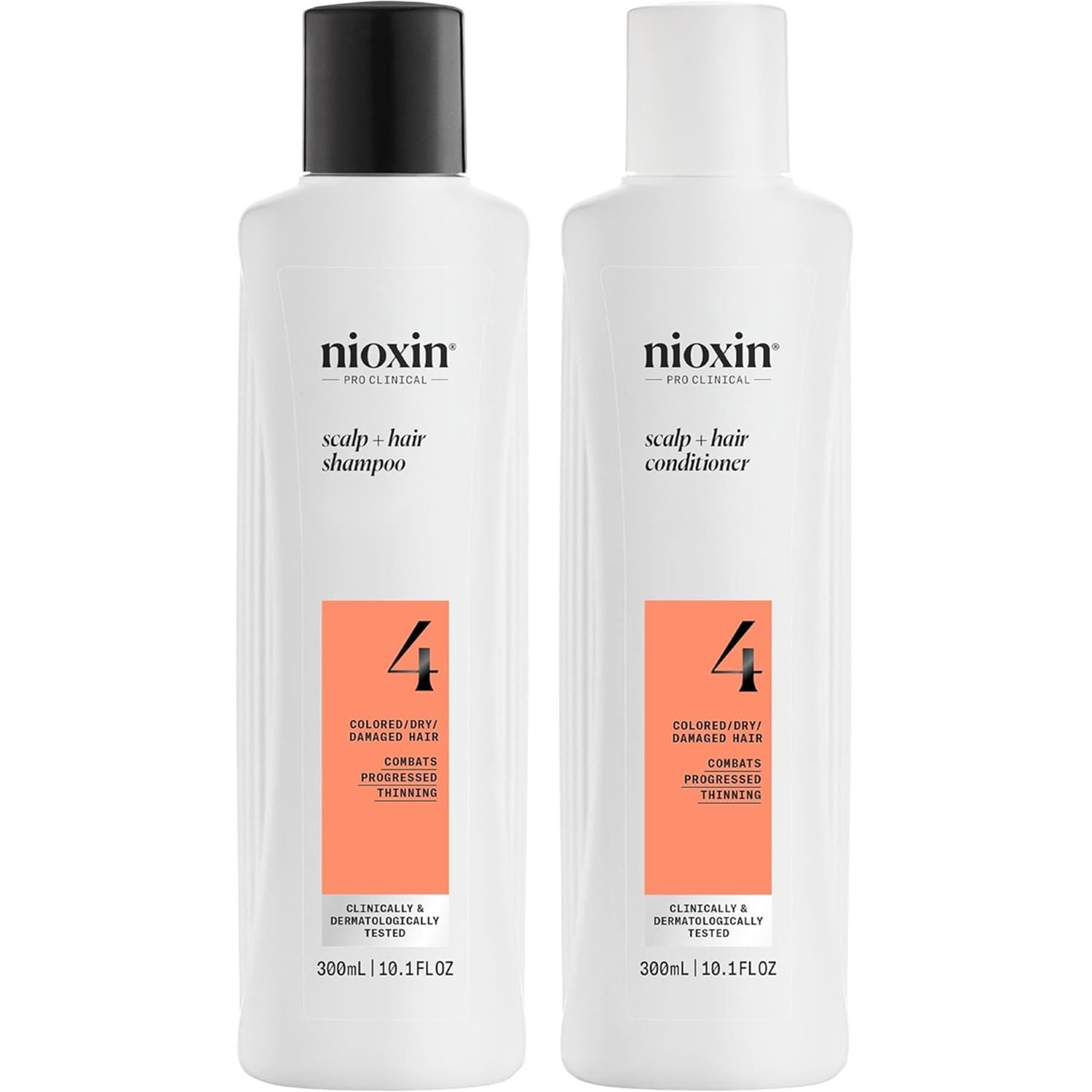 Nioxin-4 Shampoo Densificador 300ml + Acondicionador Cabello Teñido