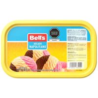 Helado BELL'S Napolitano Pote 1.27Kg