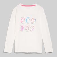 Polo Manga Larga Para Niña Circus