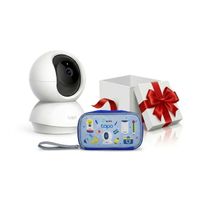 Cámara de Seguridad 2K 360° WiFi TP-Link Tapo C210 para Interior + Cartuchera de Regalo