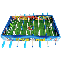 FULBITO DE MESA MANO REVERSIBLE DE MADERA – 5 JUEGOS EN 1 AZUL