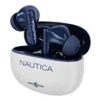 AUDÍFONOS INALÁMBRICOS NAUTICA NOISE CANCELLING ANC+ENC T680 BLANCO - NAVY
