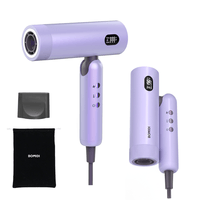 Secadora de Cabello Plegable Bomidi HD08 Azul Lavanda