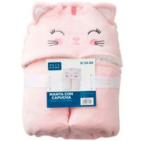 Manta con Capucha Girl DECO HOME
