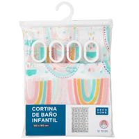 Cortinas de Baño Infantil Rainbow DECO HOME