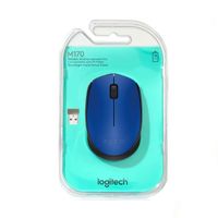 Mouse Logitech M170 Wireless Plug and Play Portable Blue