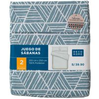 Juego de Sábanas Marruecos Home 2 Plazas DECO HOME