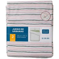 Juego de Sábanas Ave de Ensueño 2 Plazas DECO HOME