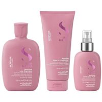 Shampoo Nutritivo 250ml + Acondicionador + Spray Alfaparf Moisture